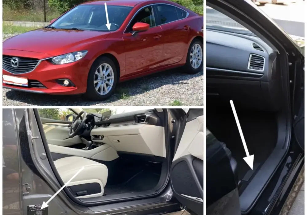 Mazda 6 gdzie podłożyć lewarek, aby uniknąć uszkodzeń pojazdu