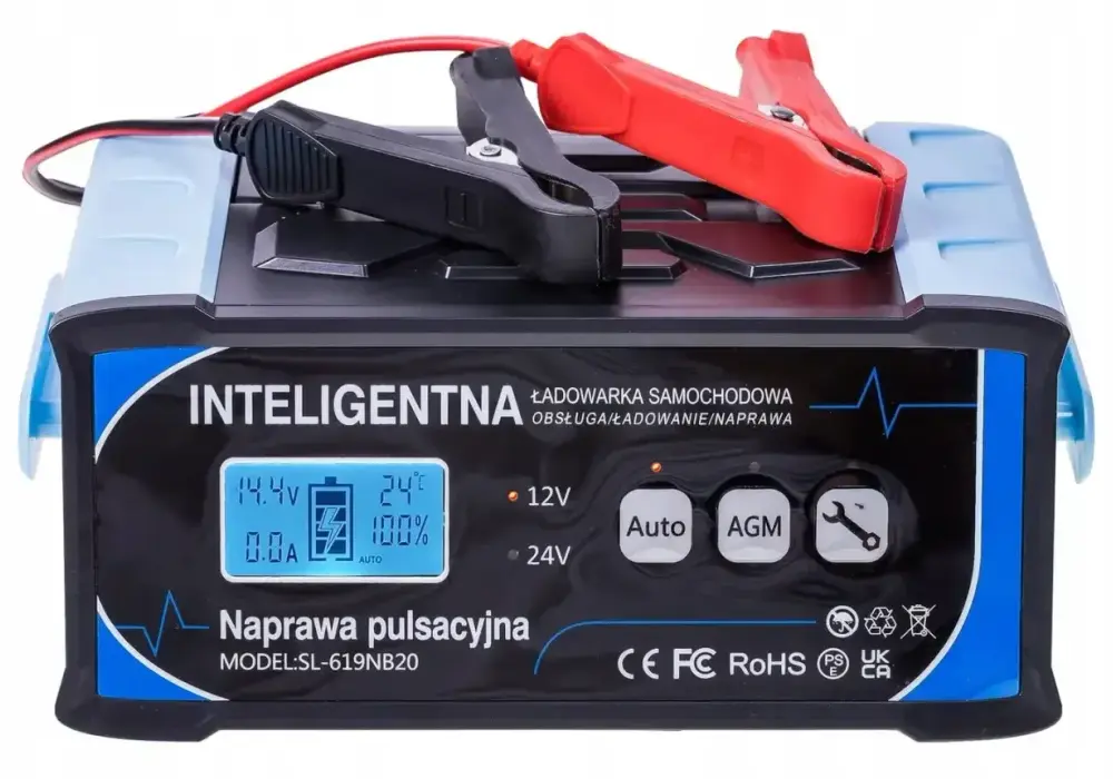 Ładowanie akumulatora AGM - jakie napięcie i prąd ustawić?