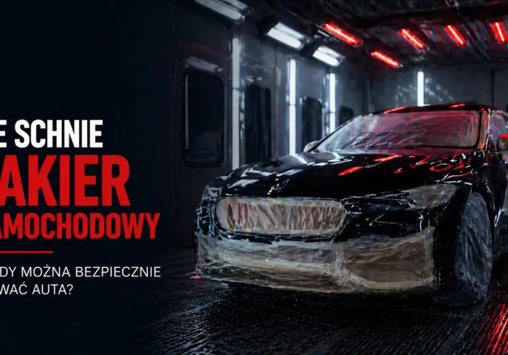 Ile schnie lakier samochodowy - Kiedy można myć i polerować auto?
