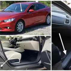Mazda 6 gdzie podłożyć lewarek, aby uniknąć uszkodzeń pojazdu