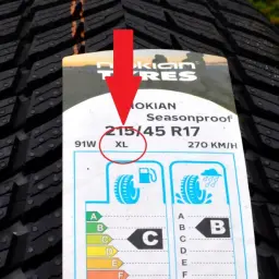 Na etykiecie opony Nokian widać oznaczenie "XL". Co oznacza XL na oponie? To informacja o zwiększonej nośności, idealna dla cięższych pojazdów.