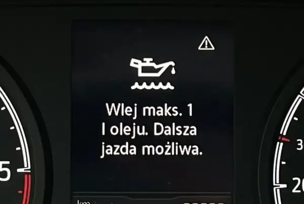 Kontrolka oleju świeci? Co robić i ile to kosztuje?